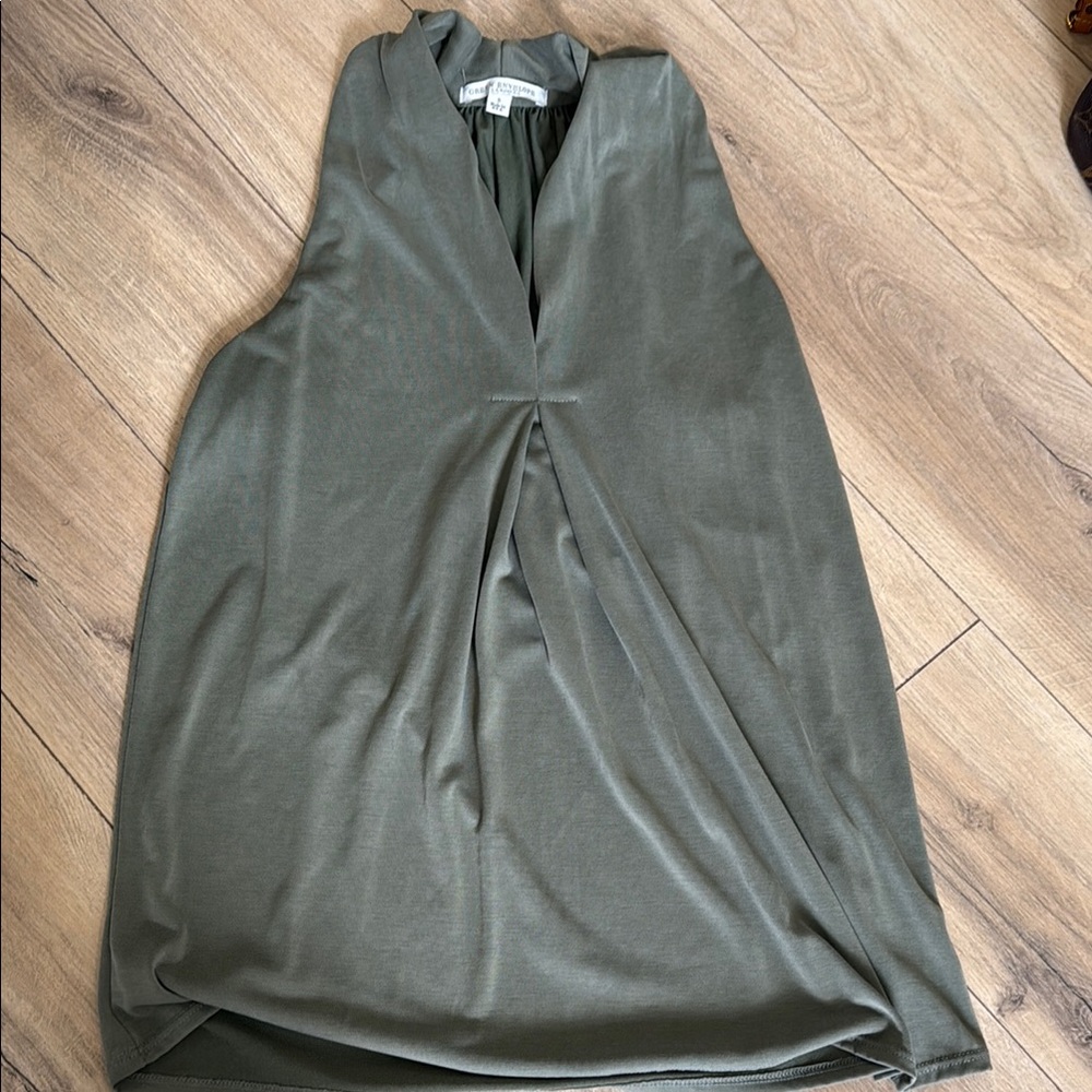 Green Envelope Women's Green Tank Top